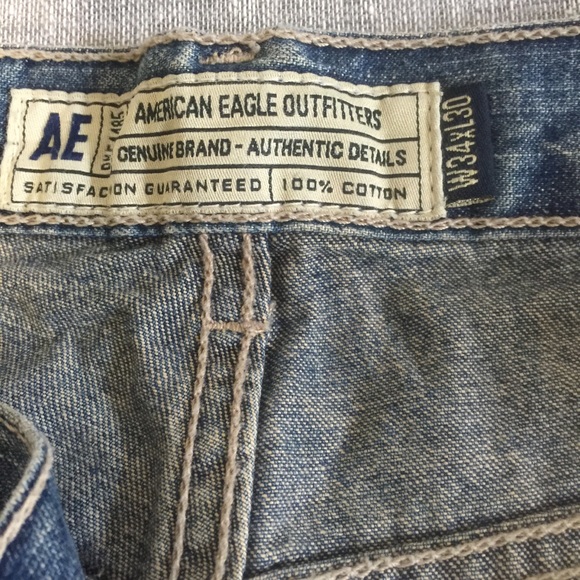 American Eagle Men’s Blue Jeans EUC - Picture 4 of 8